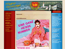 Tablet Screenshot of pflugbrauerei.de